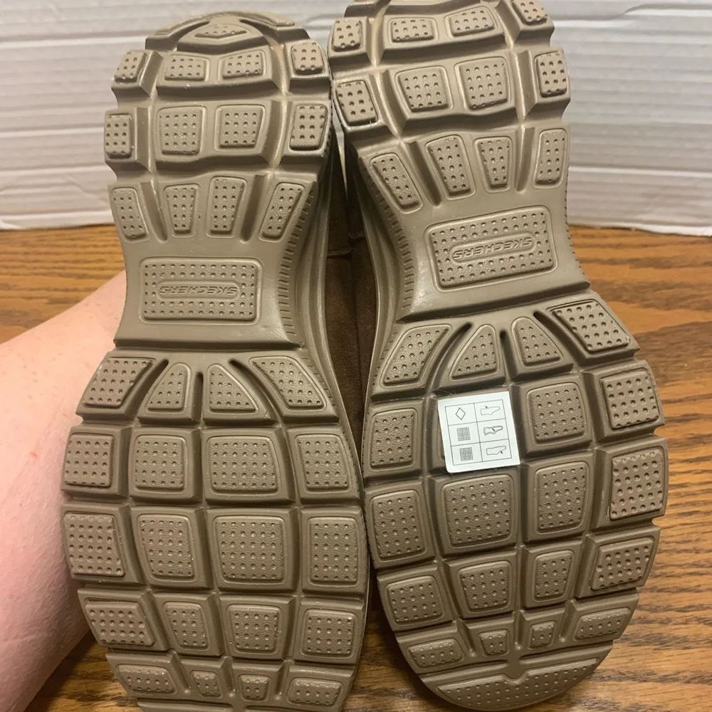 NEW Vegan Easy going Buried Treasure Skechers Relaxed Fit Ankle Boots size9.5 - Picture 6 of 10